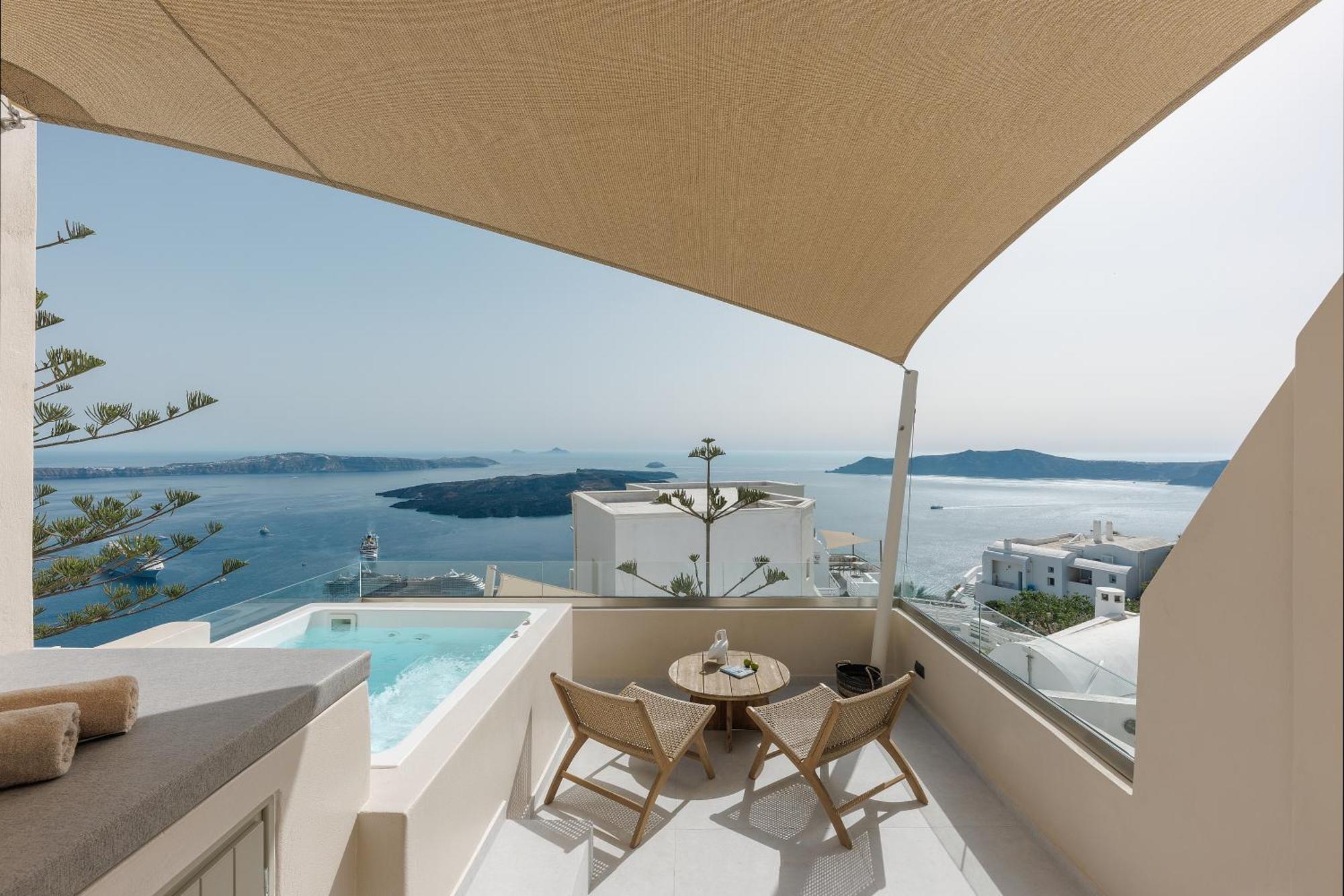 Morfes Luxury Suites By Caldera Houses ฟิรอสเตฟานี ภายนอก รูปภาพ