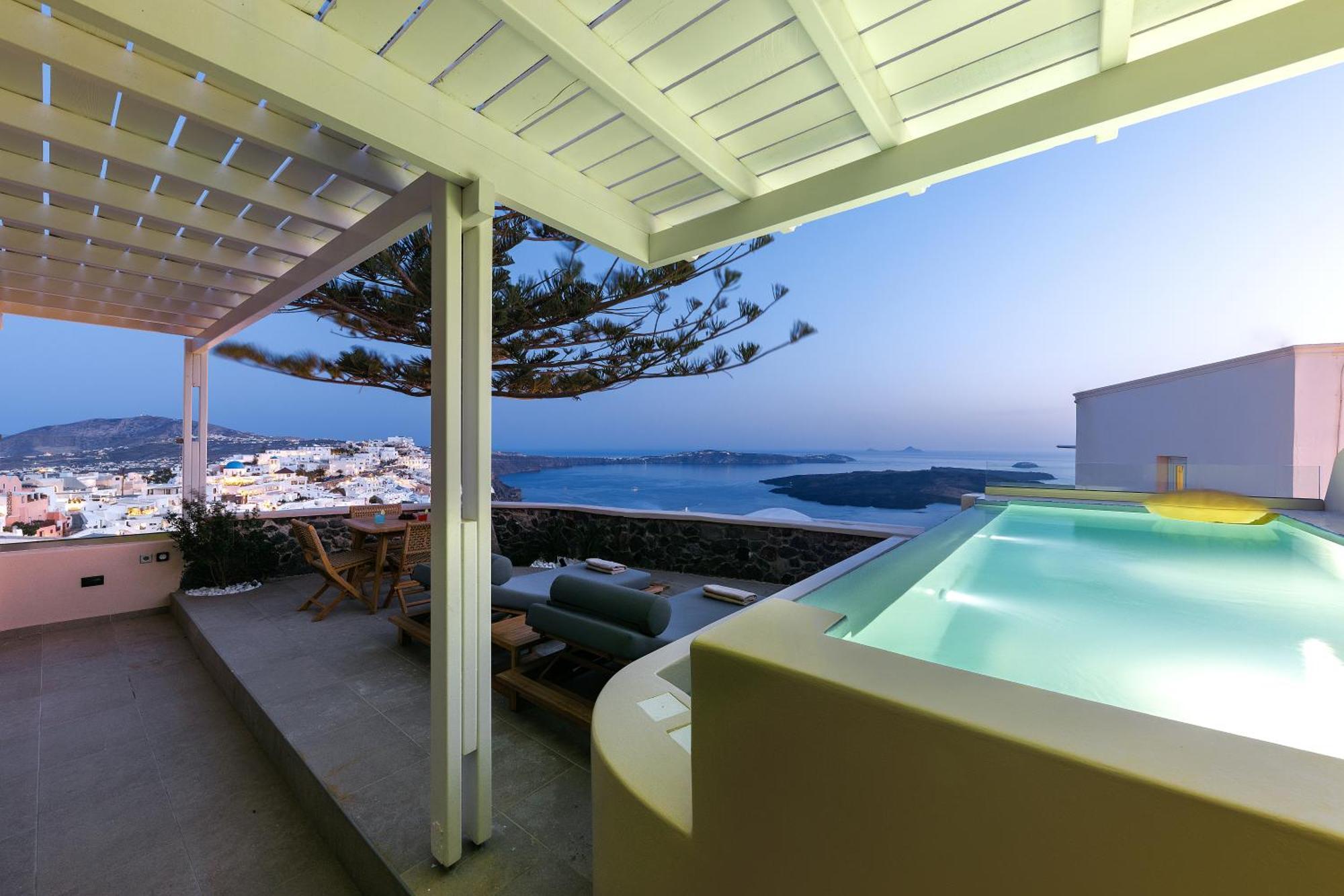 Morfes Luxury Suites By Caldera Houses ฟิรอสเตฟานี ภายนอก รูปภาพ