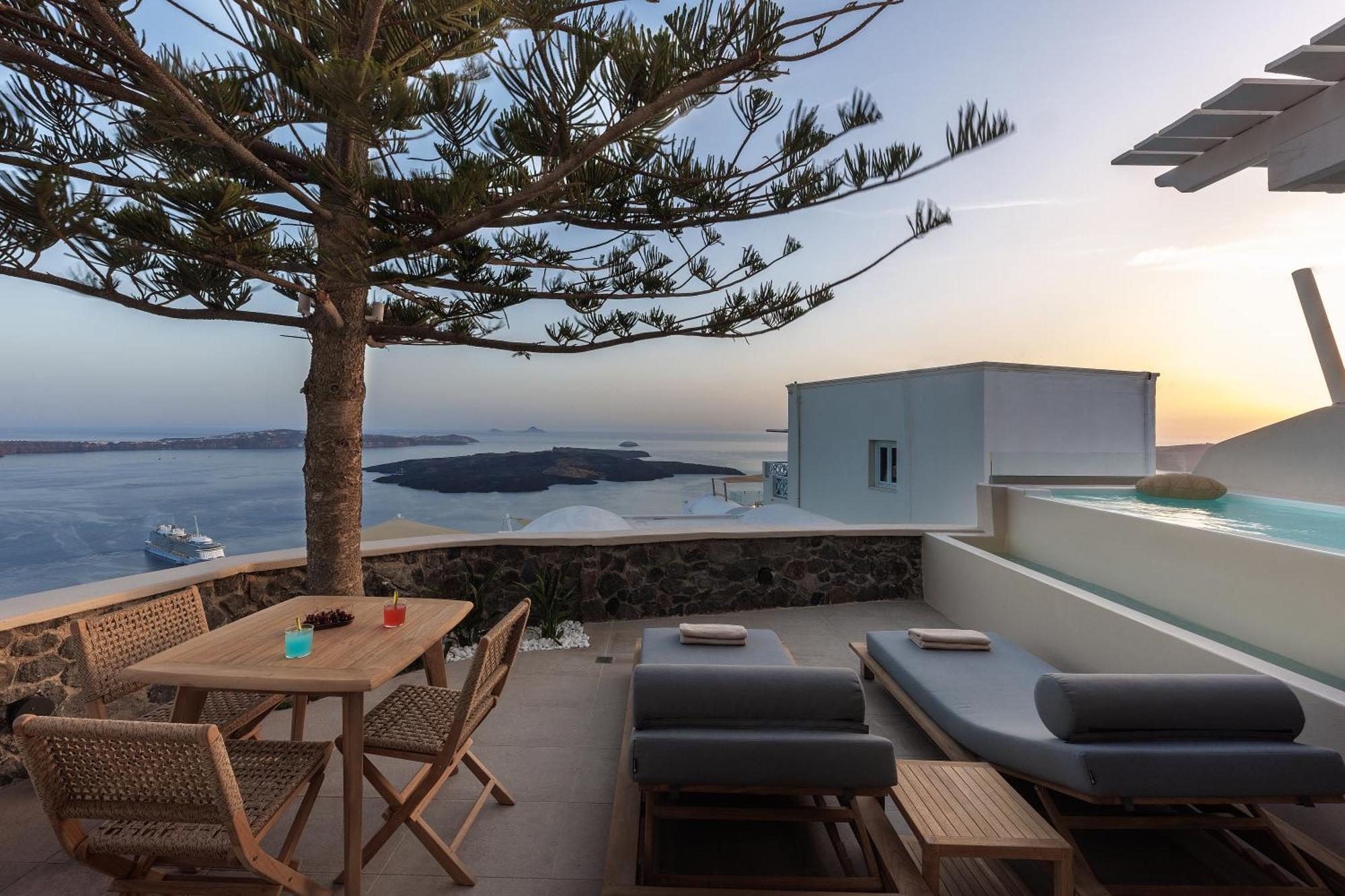 Morfes Luxury Suites By Caldera Houses ฟิรอสเตฟานี ห้อง รูปภาพ
